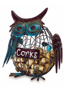 Owl Cork Caddy