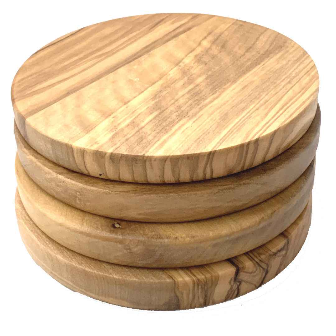 Olive Wood – Glass Coaster