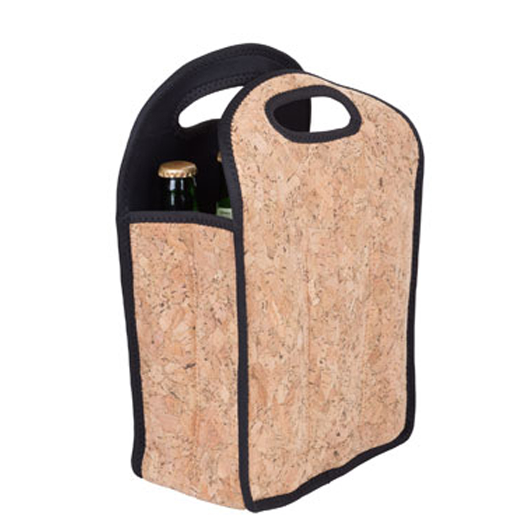 6-Pack Insulated Cork Tote