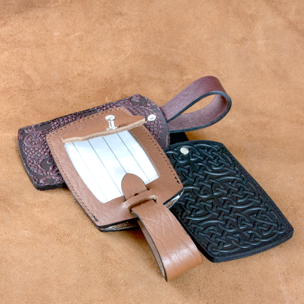 Leather Luggage Tag